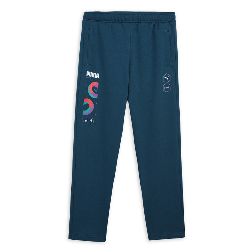 PUMA X One8 Youth Elevated Pants in Ocean Tropic size 11 12Y