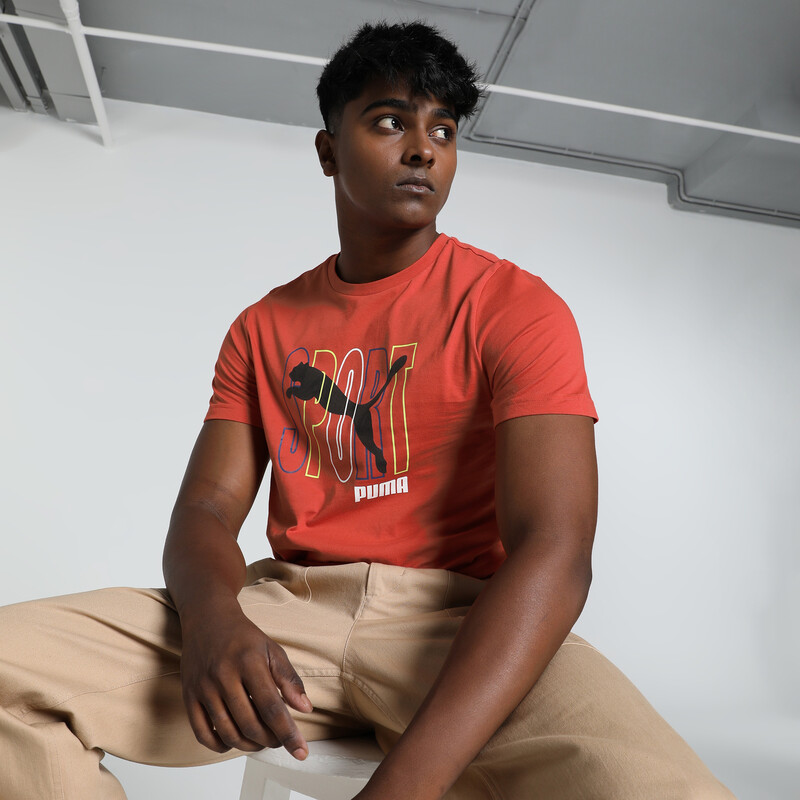 Men's PUMA Sport Graphic Slim Fit Tee