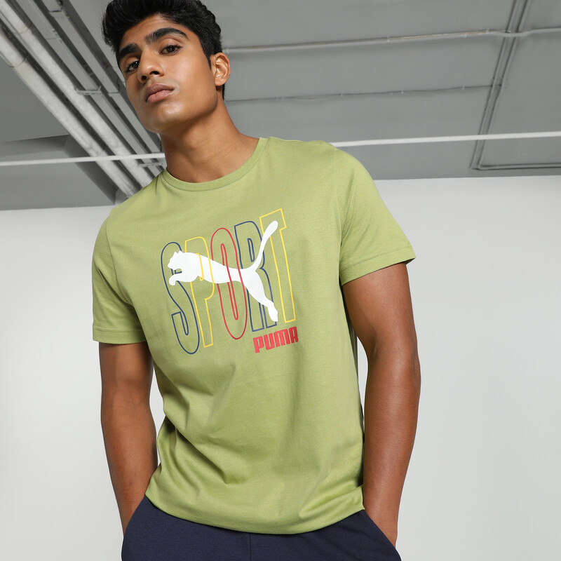 

Men's PUMA Sport Graphic Slim Fit Tee