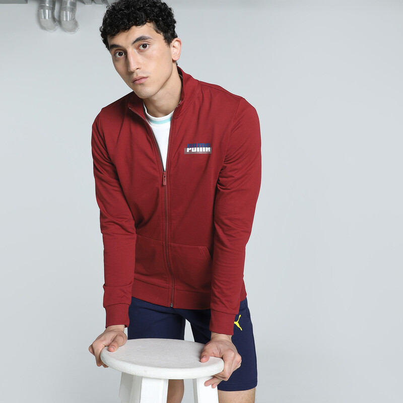 

Men's PUMA Graphic Full Zip Slim Fit Jacket