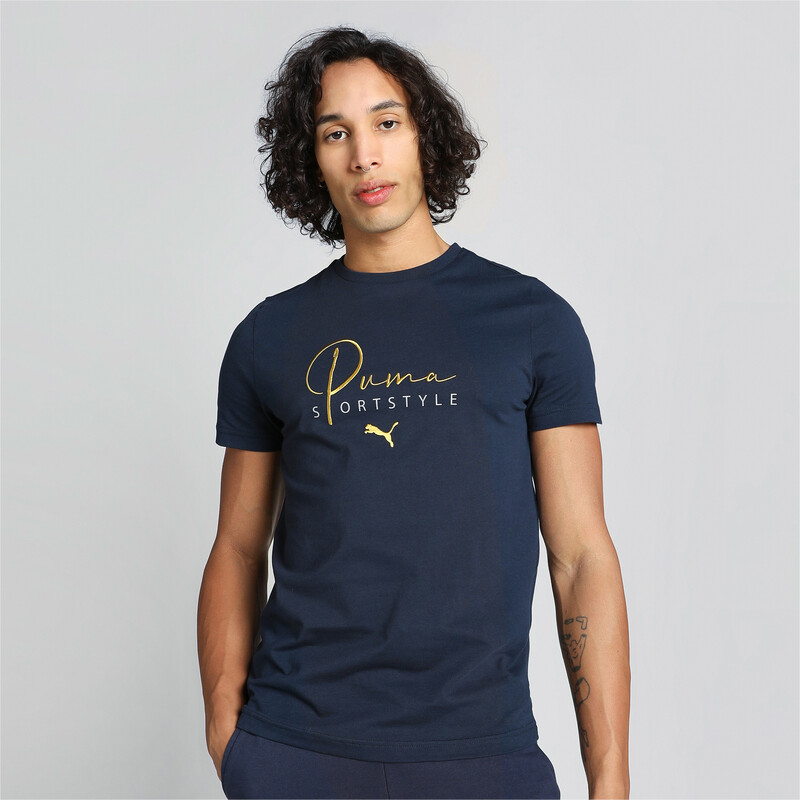 

Men's PUMA Classics Embroidered Slim Fit Tee
