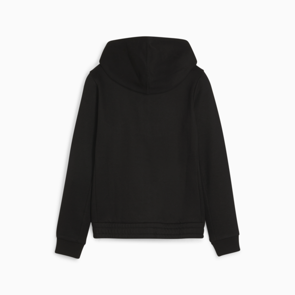 TRAIN FAVOURITE Youth Full-Zip Hoodie, PUMA Black, large-MEX