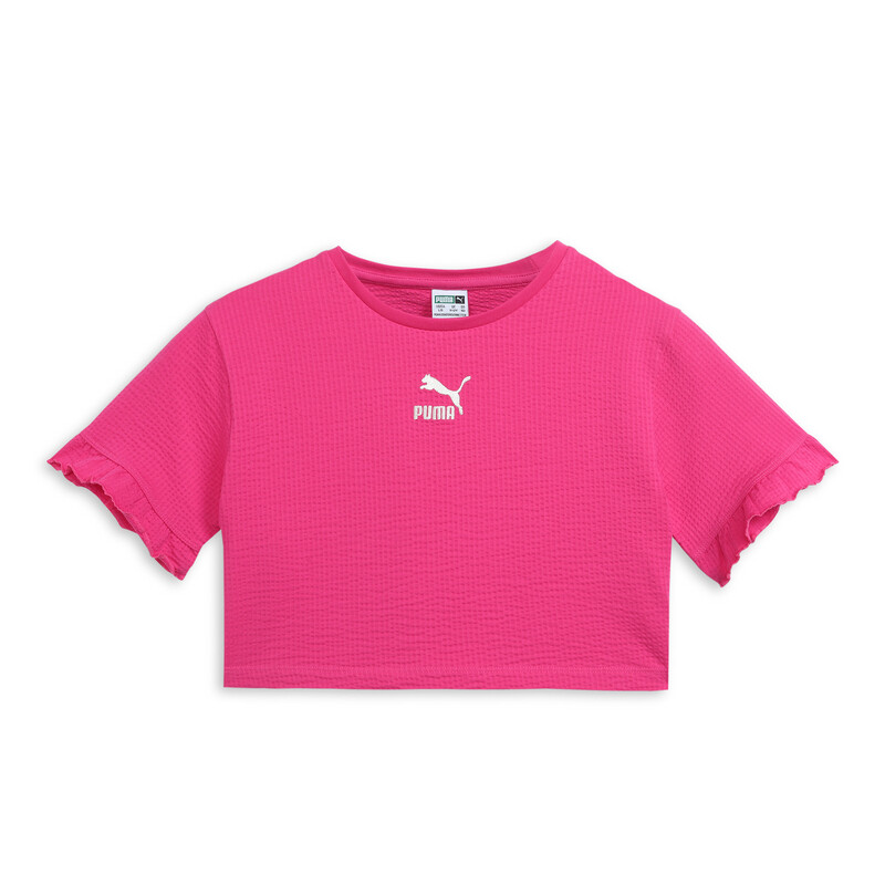 

PUMA Ruffles Girl's Relaxed Fit Tee