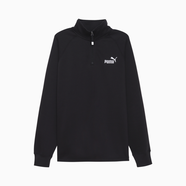 Suede Logo Tee's Men, Midnight Plum, large-MEX