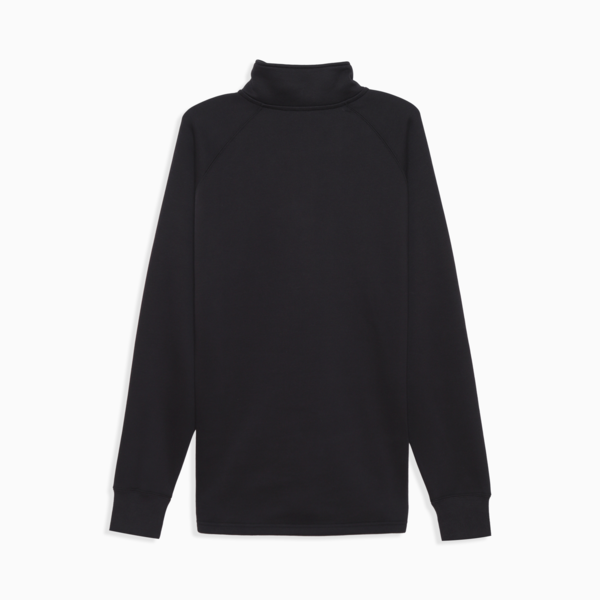 Suede Logo Tee's Men, Midnight Plum, large-MEX