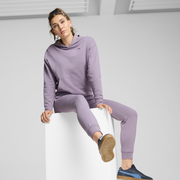 Buzo con capucha BETTER ESSENTIALS para mujer, Pale Plum, large-ARG