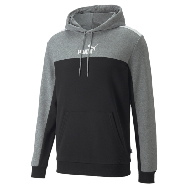 Buzo con capucha para hombre Essentials+, PUMA Black, large-ARG