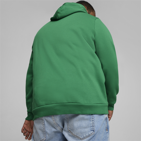 Buzo con capucha para hombre Essentials+ Two-Tone Big Logo, Archive Green, large-ARG