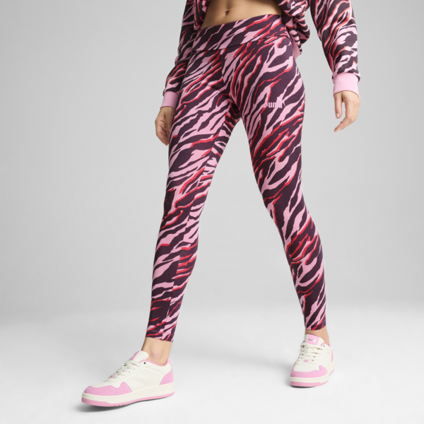 ESS+ ANIMAL Graphics Leggings Women, Mauved Out, large-ZAF