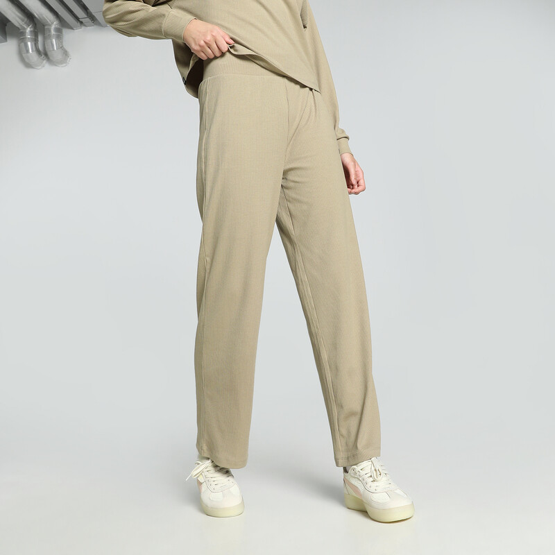 

Women's PUMA ELEVATED Straight Pants