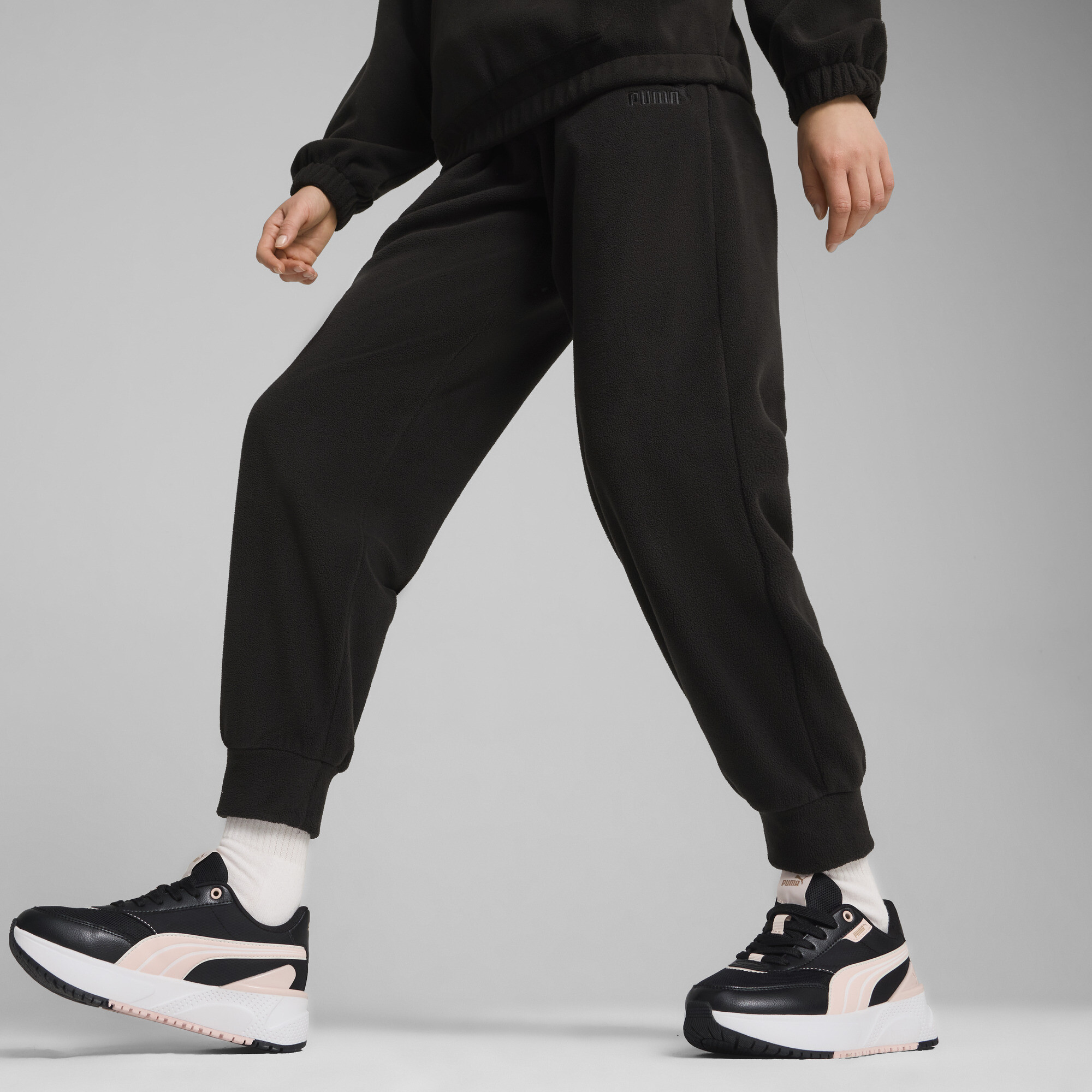 Puma ESS ELEVATED Hose Damen | Mit Plain | Black | Größe: S