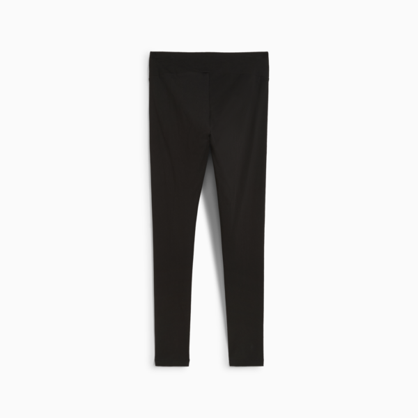 ESS+ SCRIPT Leggings Women, PUMA Black-gold foil, large-MEX