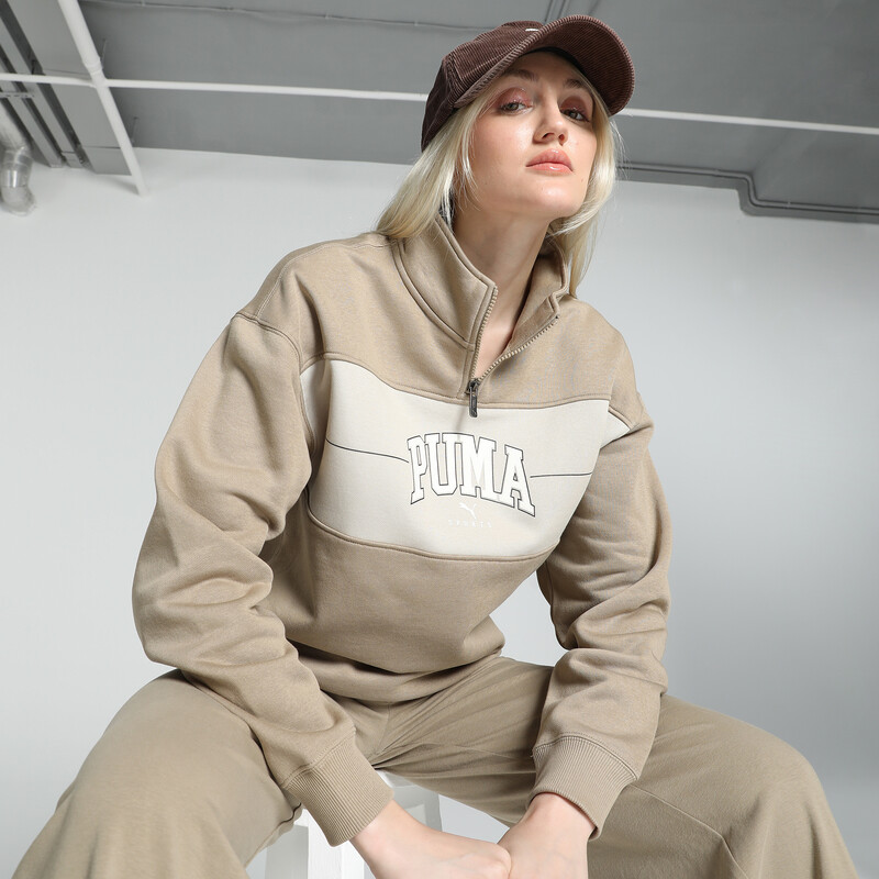 

Women's PUMA SQUAD Quarter-Zip Hoodie