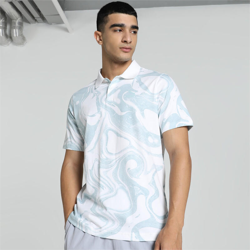 

Men's PUMA Classics Printed Polo
