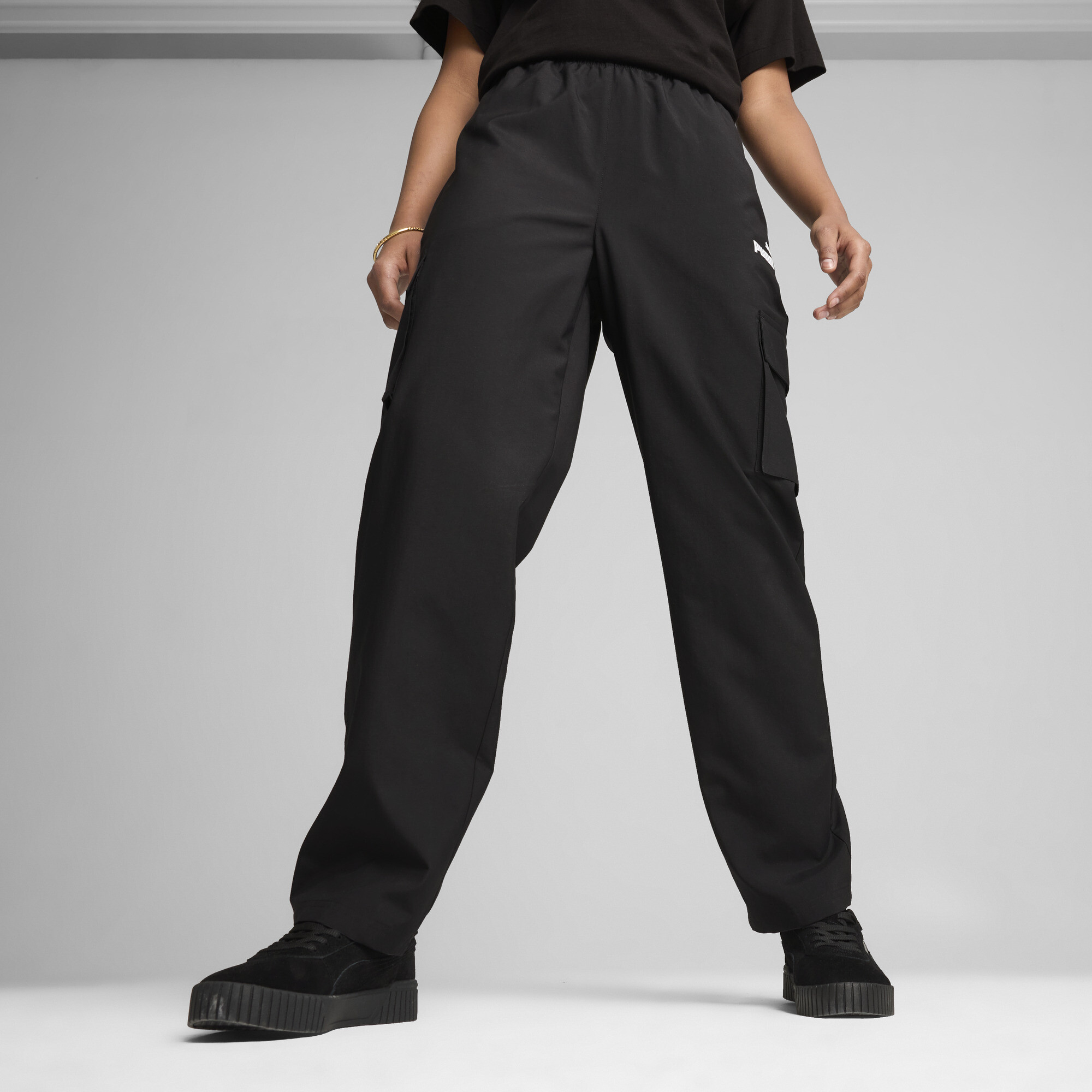 PUMA POWER Woven Cargo Pants Women