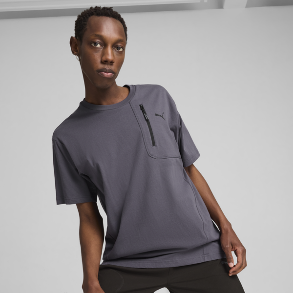 OPEN ROAD Tee Men, Galactic Gray, large-ZAF