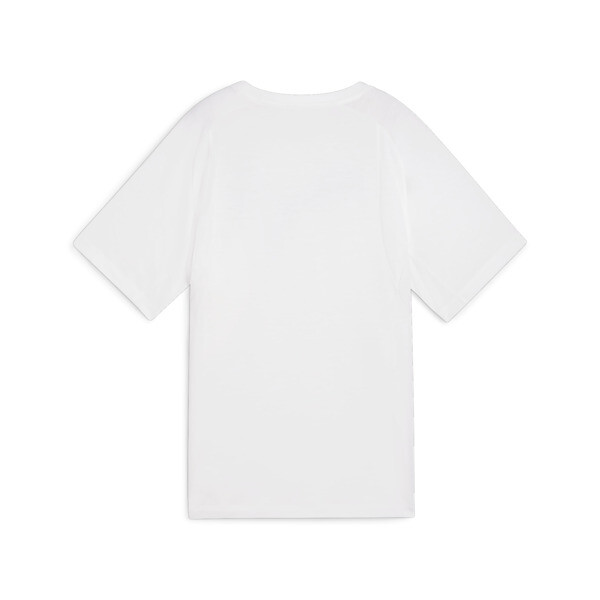 EVOSTRIPE Tee Women, PUMA White, large-ZAF