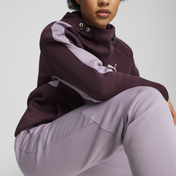 EVOSTRIPE Pants Women, Pale Plum, large-ZAF
