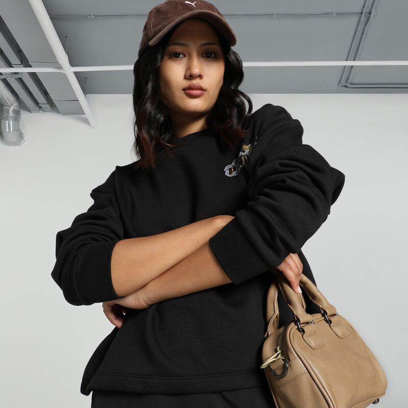 

Women's PUMA CLASS ACT Relaxed Fit Crew Neck Sweatshirt