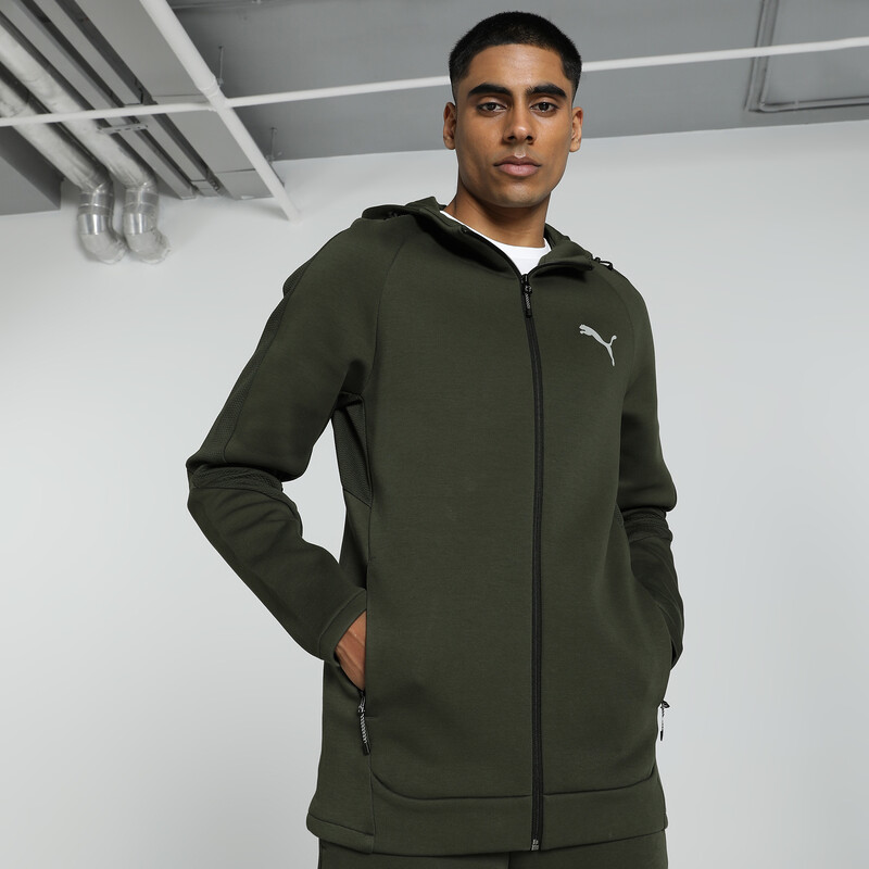 

Men's PUMA EVOSTRIPE Full-Zip Slim Fit Hoodie