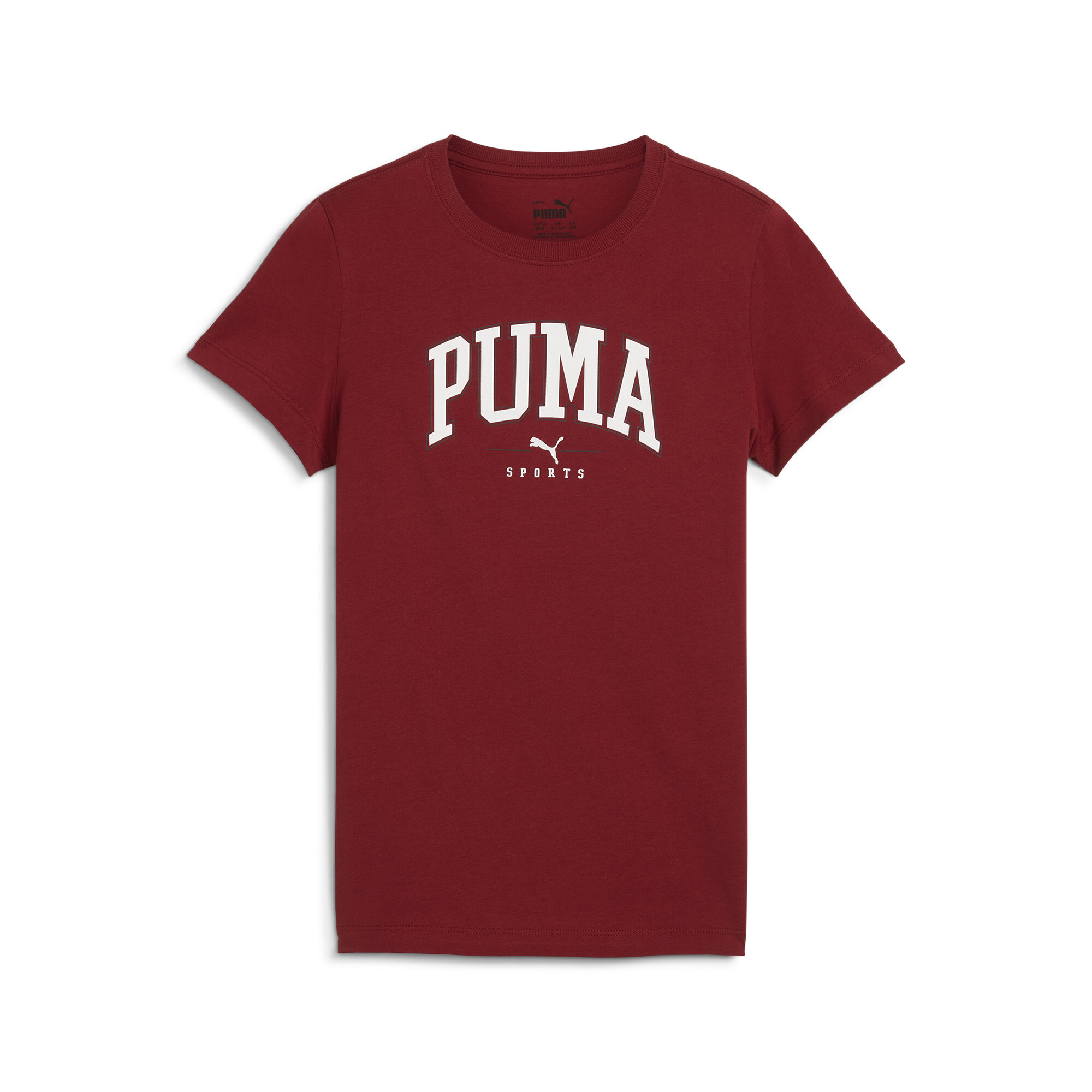 Women's Puma SQUAD Tee Youth, Red, Size 13-14Y, Age