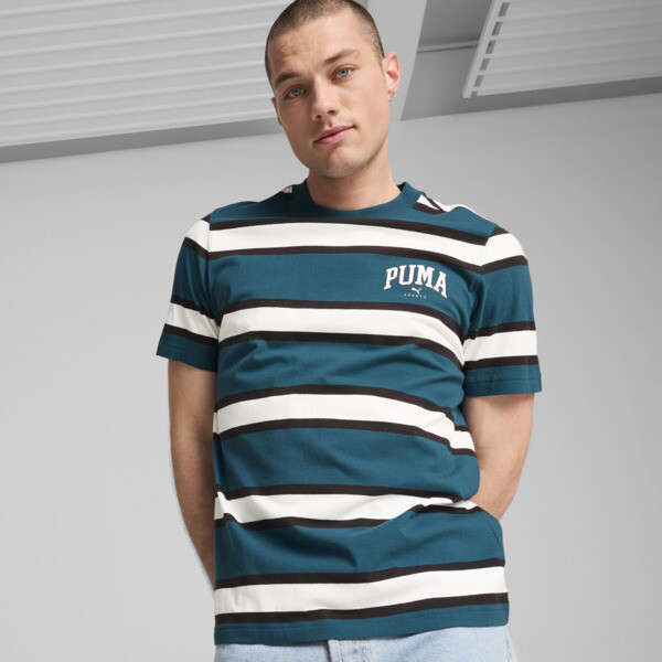 Red blue yellow puma shirt sales
