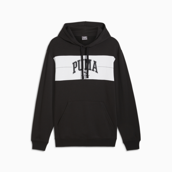 Buzo con capucha PUMA SQUAD para hombre, PUMA Black, large-ARG