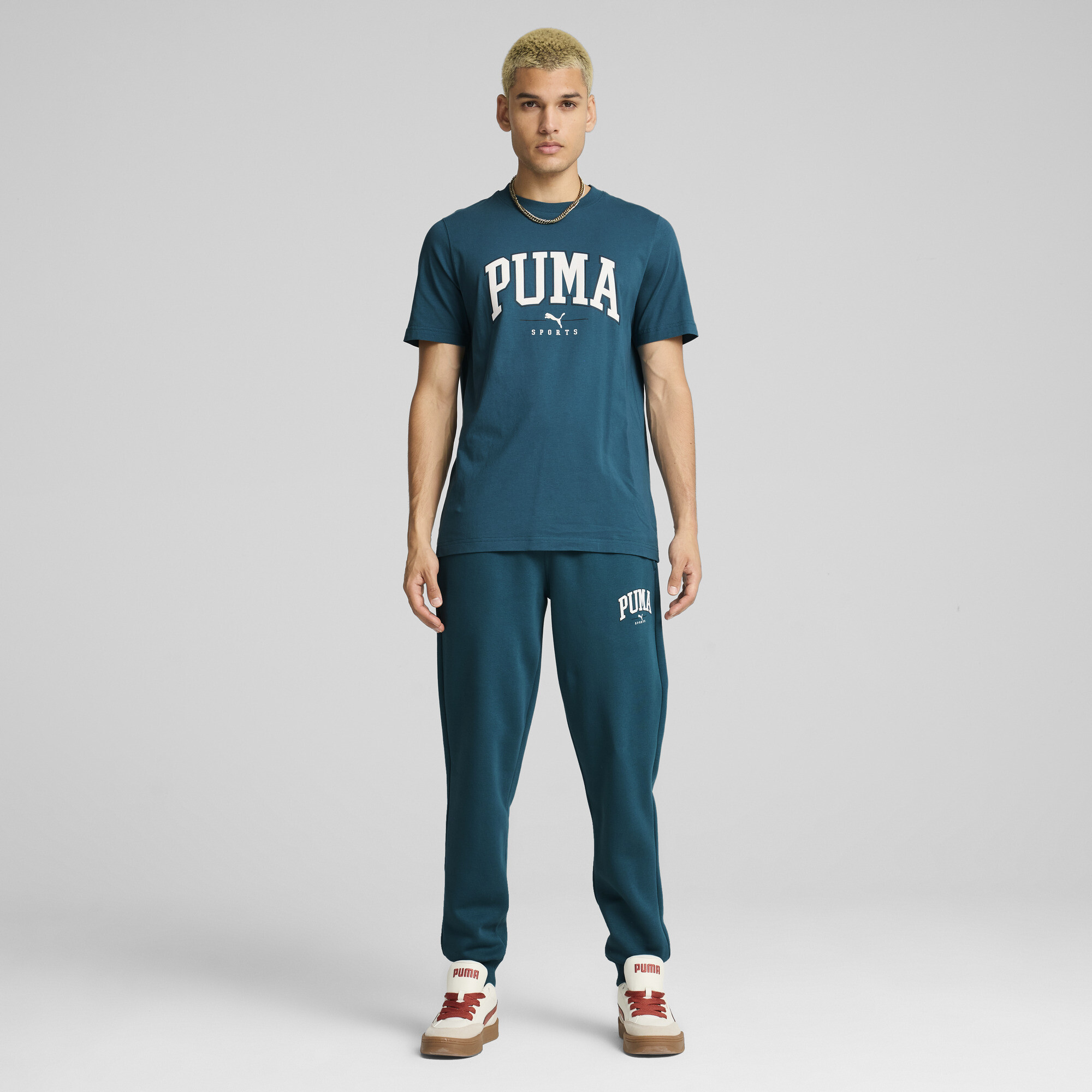 Men's Puma SQUAD Sweatpants, Green, Size 3XL, Clothing