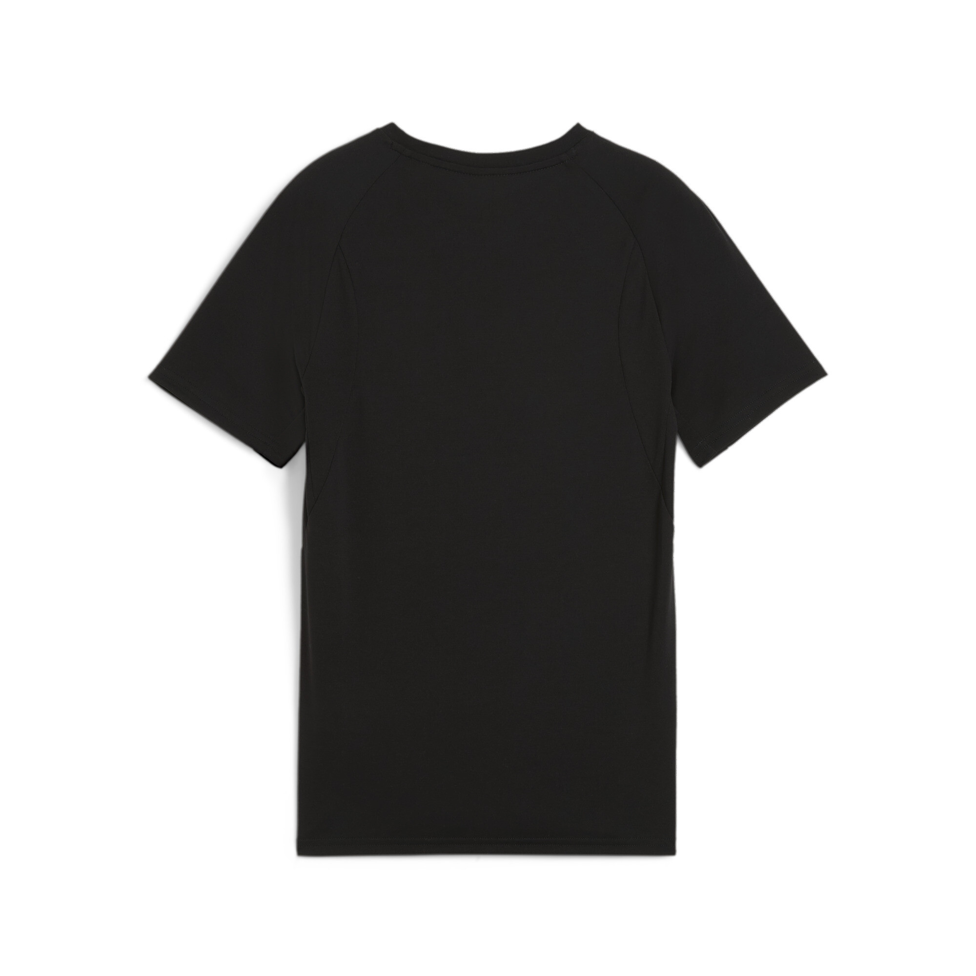 Men's Puma EVOSTRIPE Tee Youth, Black, Size 15-16Y, Clothing