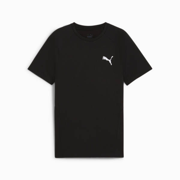 Camiseta EVOSTRIPE Juvenil, PUMA Black, large-MEX
