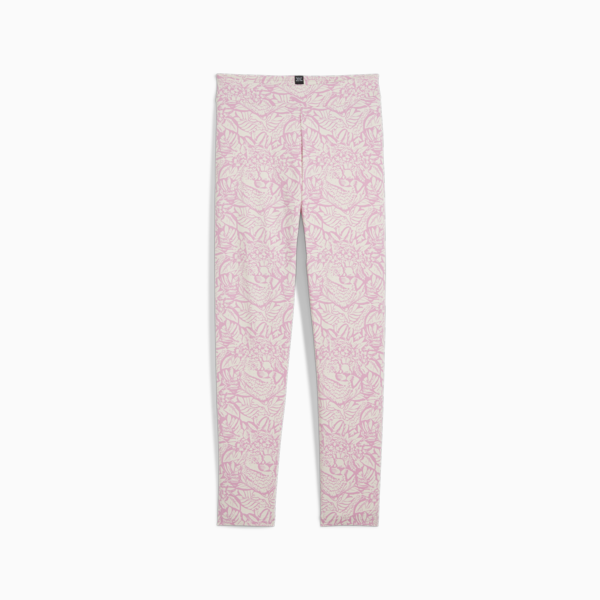 ESS+ TROPICAT Leggings Youth, Mauved Out, large-ZAF