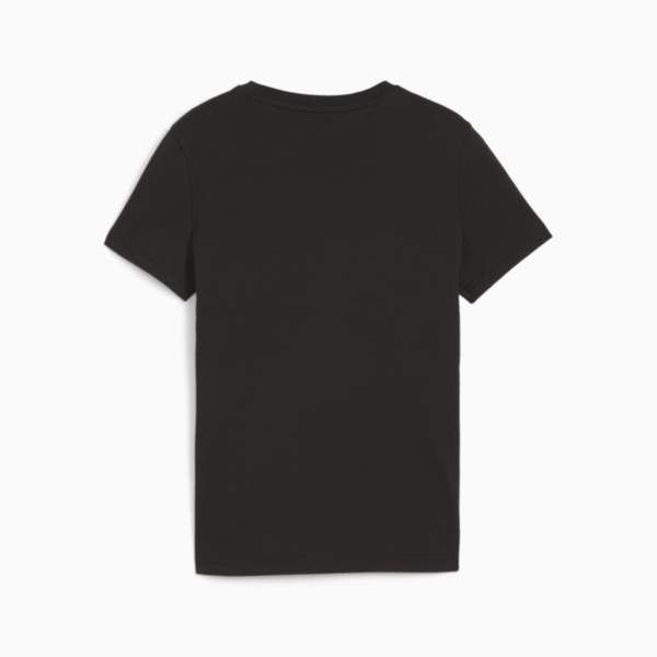 ESS+ TROPICAT Graphic Tee Youth, PUMA Black, large-MEX
