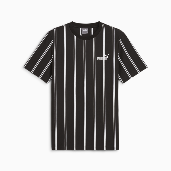 Playera con estampado integral PUMA SPORTS CLUB para hombre, PUMA Black, large-MEX