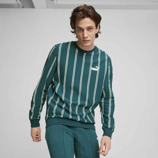Puma striped sweatshirt cheap