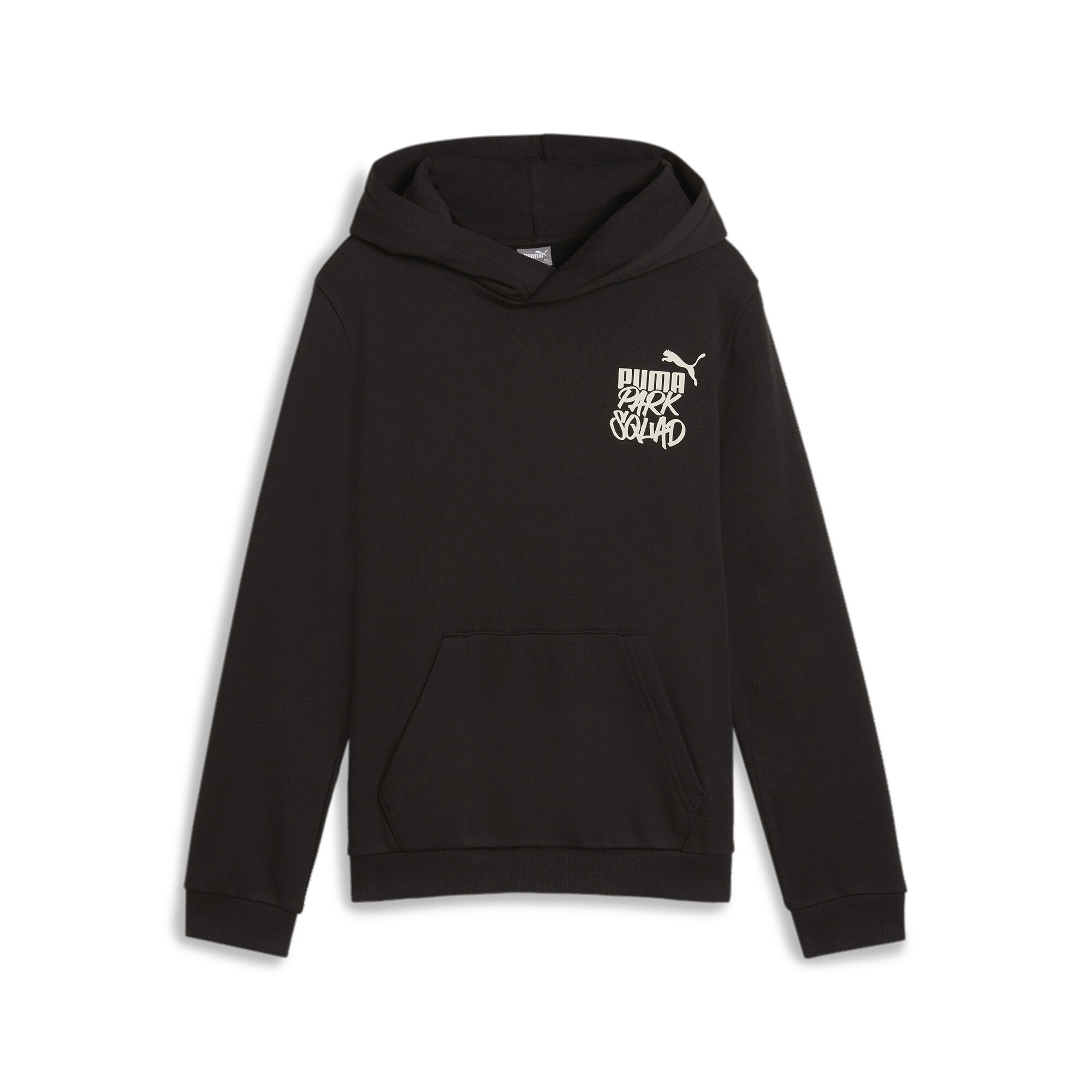 Puma ESS+ MID 90s Hoodie Teenager Für Herren Für Damen Für Kinder | Mit Print | Black | Größe: 13-14Y