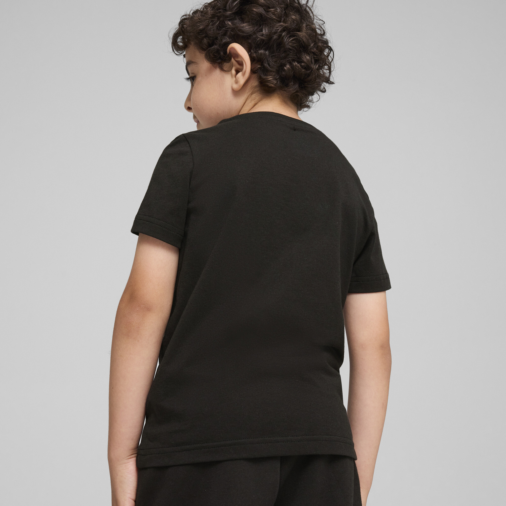 ESS+ Puma Tee Kids, Black, Size 1-2Y, Clothing