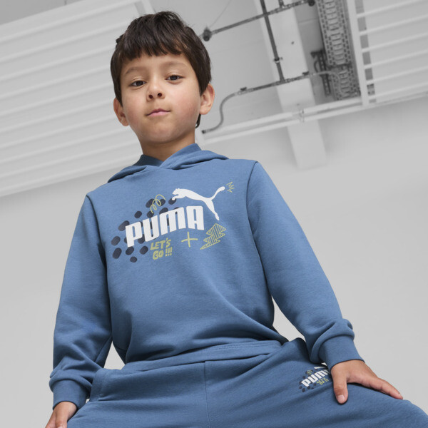 ESS PUMA Hoodie Kids blue PUMA South Africa