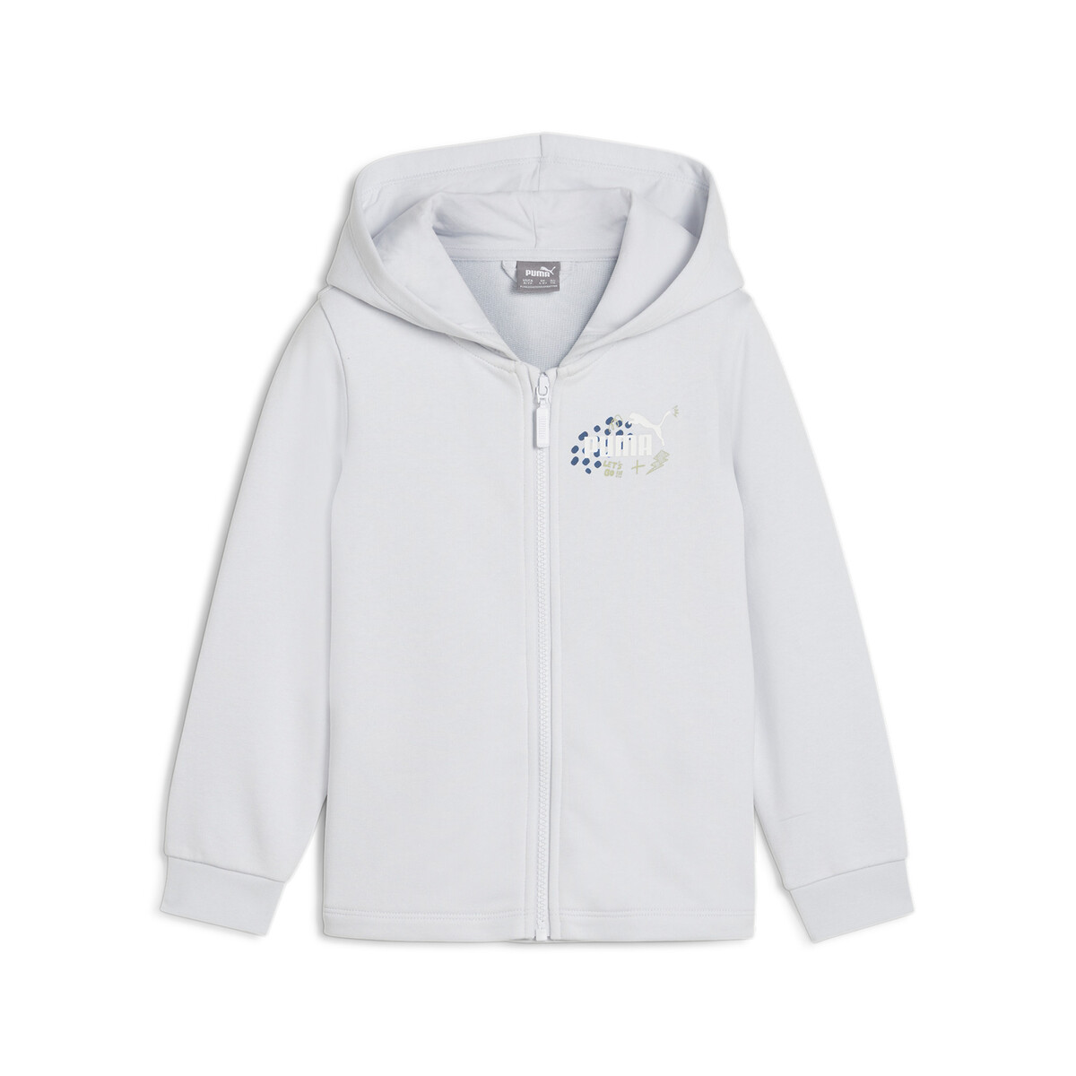 Essentials+ Hoodie Kids in Silver Mist by PUMA, 1-2Y