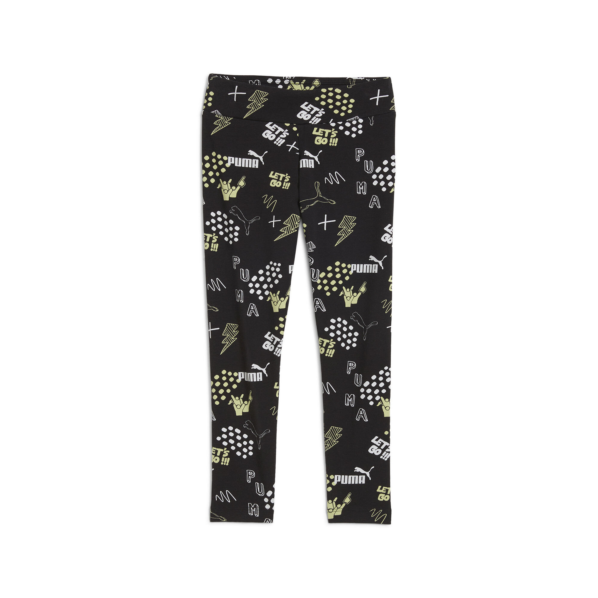 ESS+ Puma Leggings Kinder | Mit Other Pattern | Black | Größe: 3-4Y