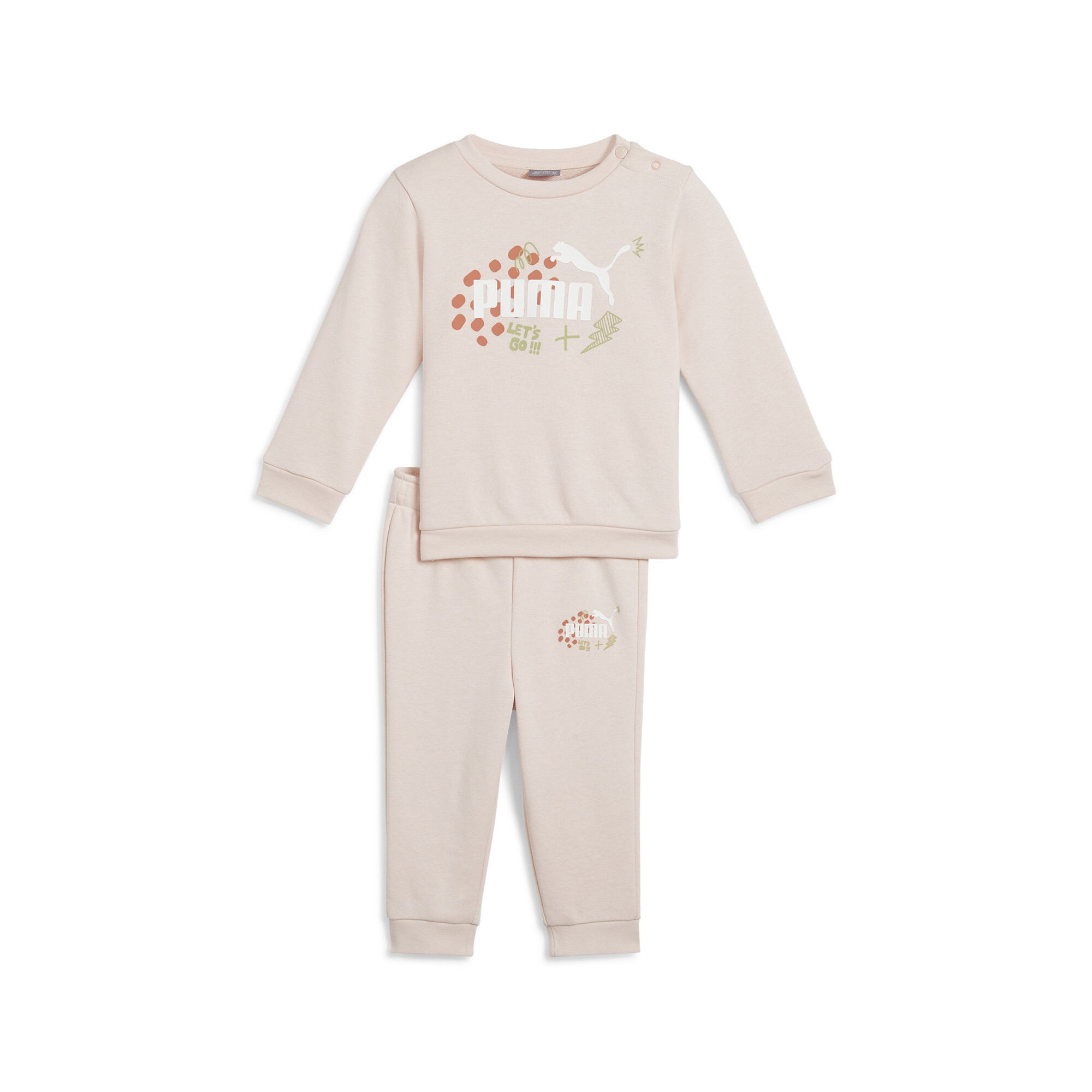 ESS+ Puma Jogger Kleinkinder | Mit Print | Island Pink | Größe: 6-9M