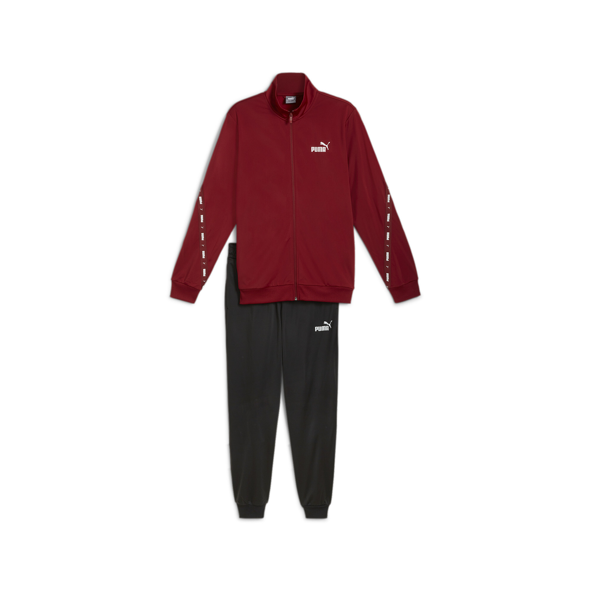 Men's Puma Tape Tracksuit, Red, Size XXL, Clothing