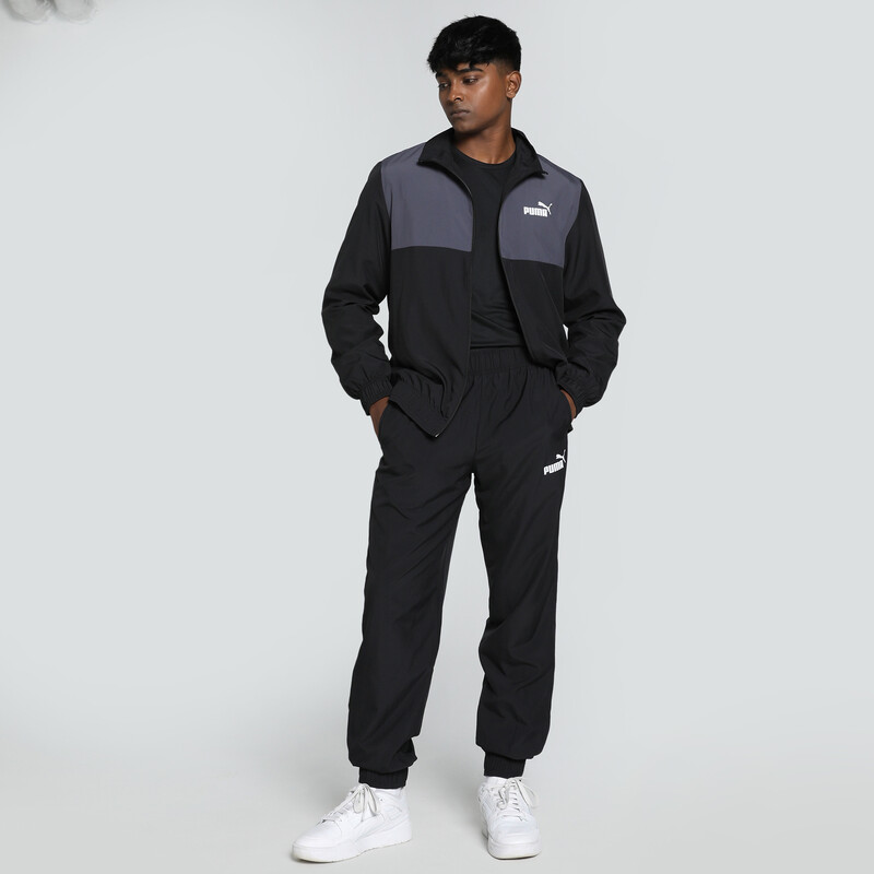 

Men's PUMA Woven Colourblock Tracksuit