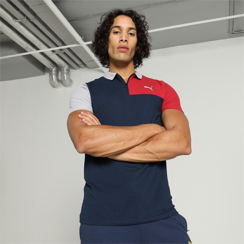 

Men's PUMA Stylized Colorblock Slim Fit Polo