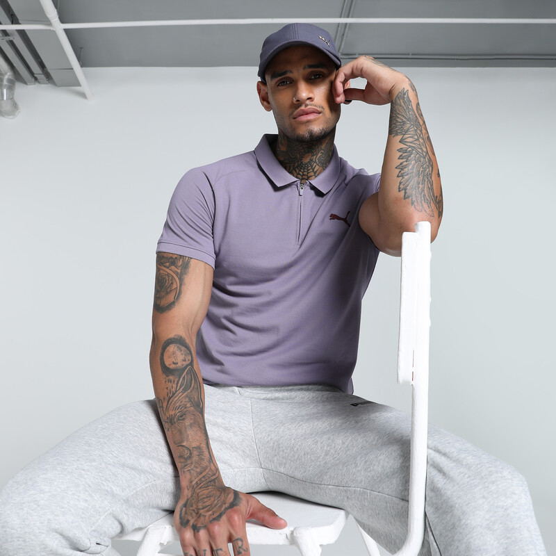 

Men's PUMA Raglan Sleeve Slim Fit Polo