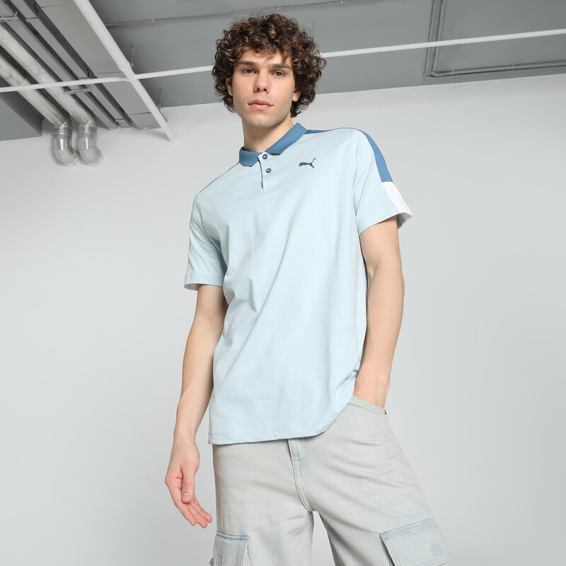 

Men's PUMA Shoulder Colorblock Polo