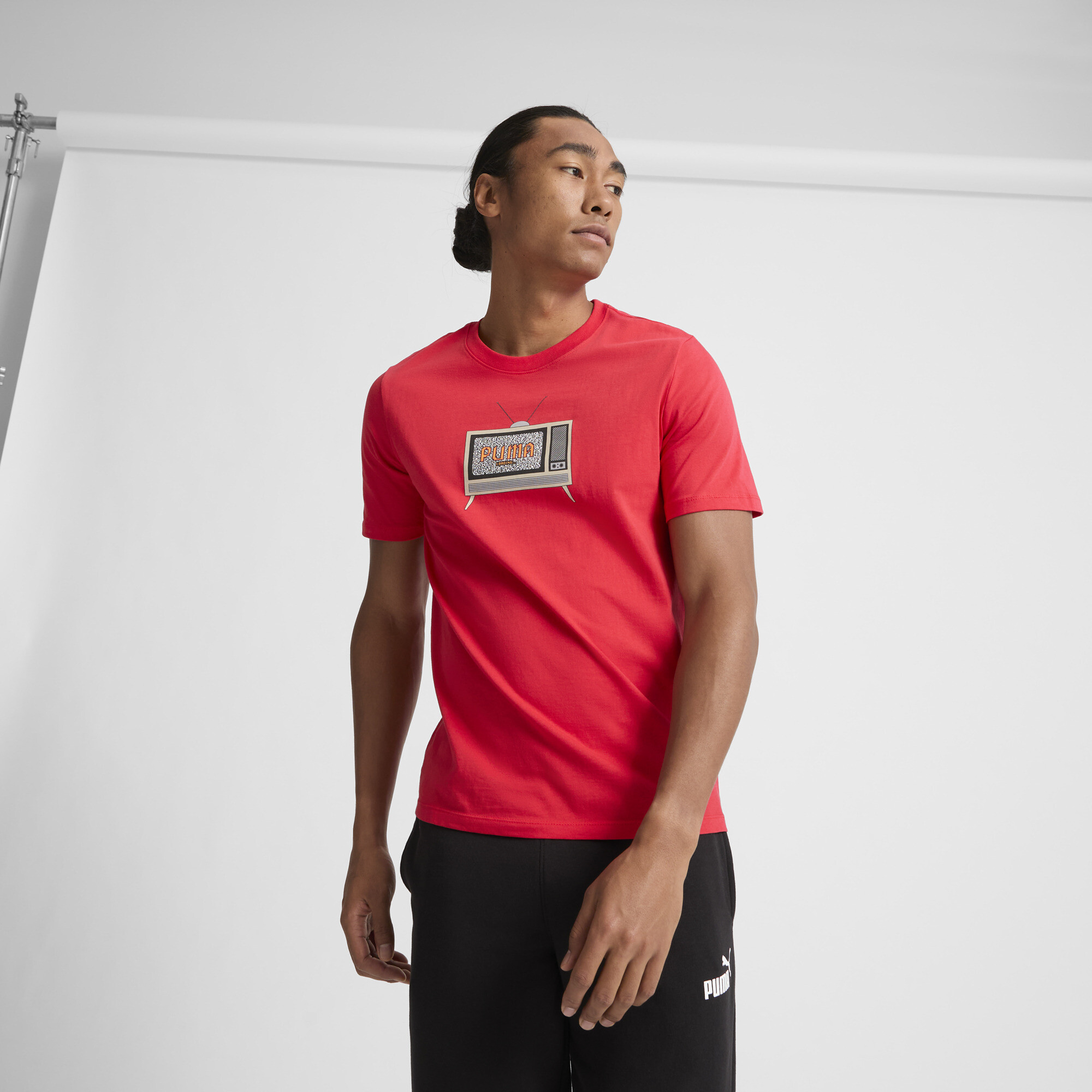 PUMA Men's 8 Bit Graphic Tee