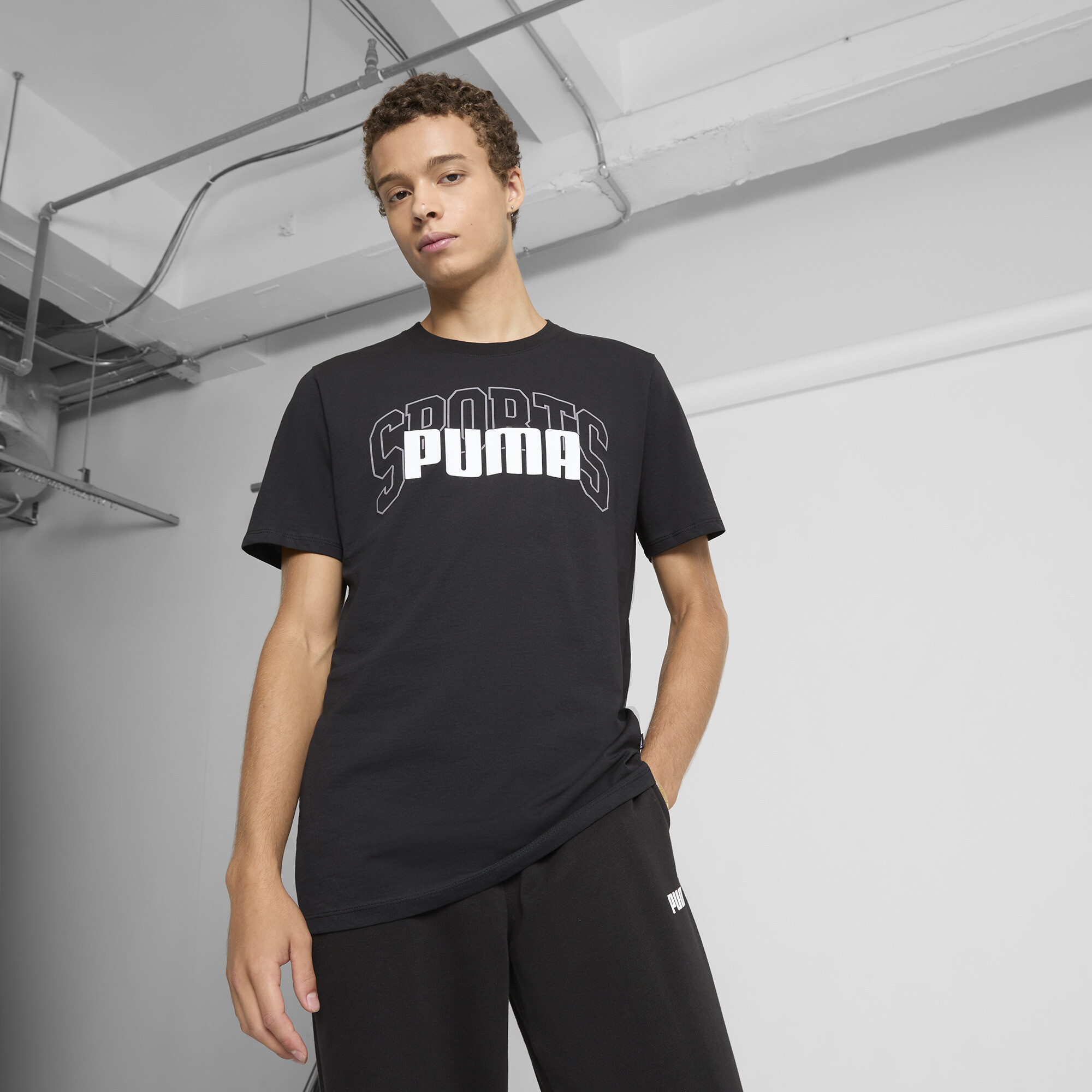 PUMA Men's Collegiate Logo Tee