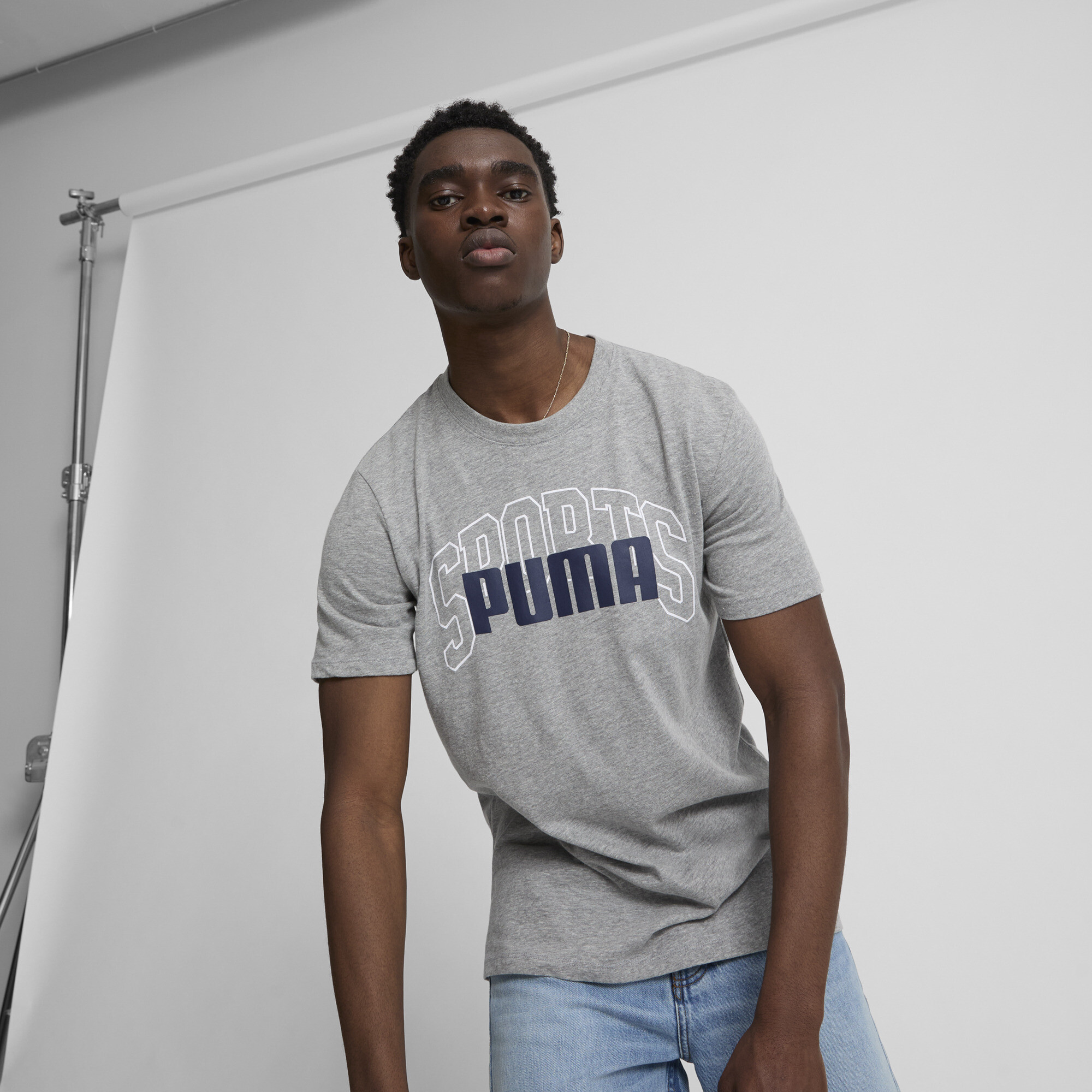 PUMA Men's Collegiate Logo Tee