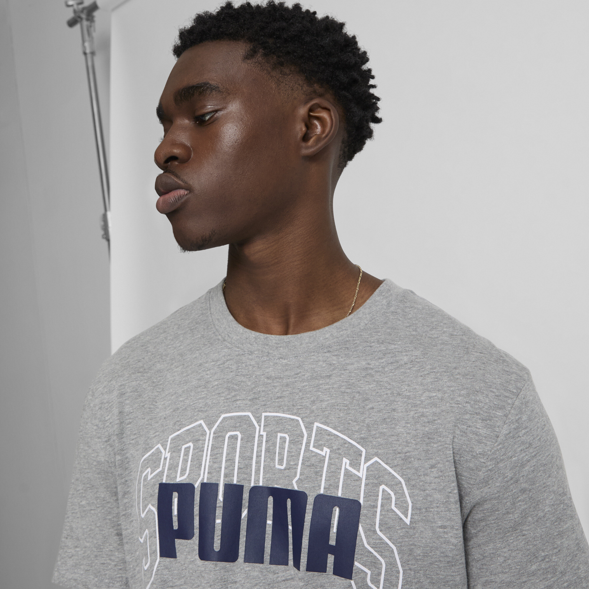 PUMA Men's Collegiate Logo Tee