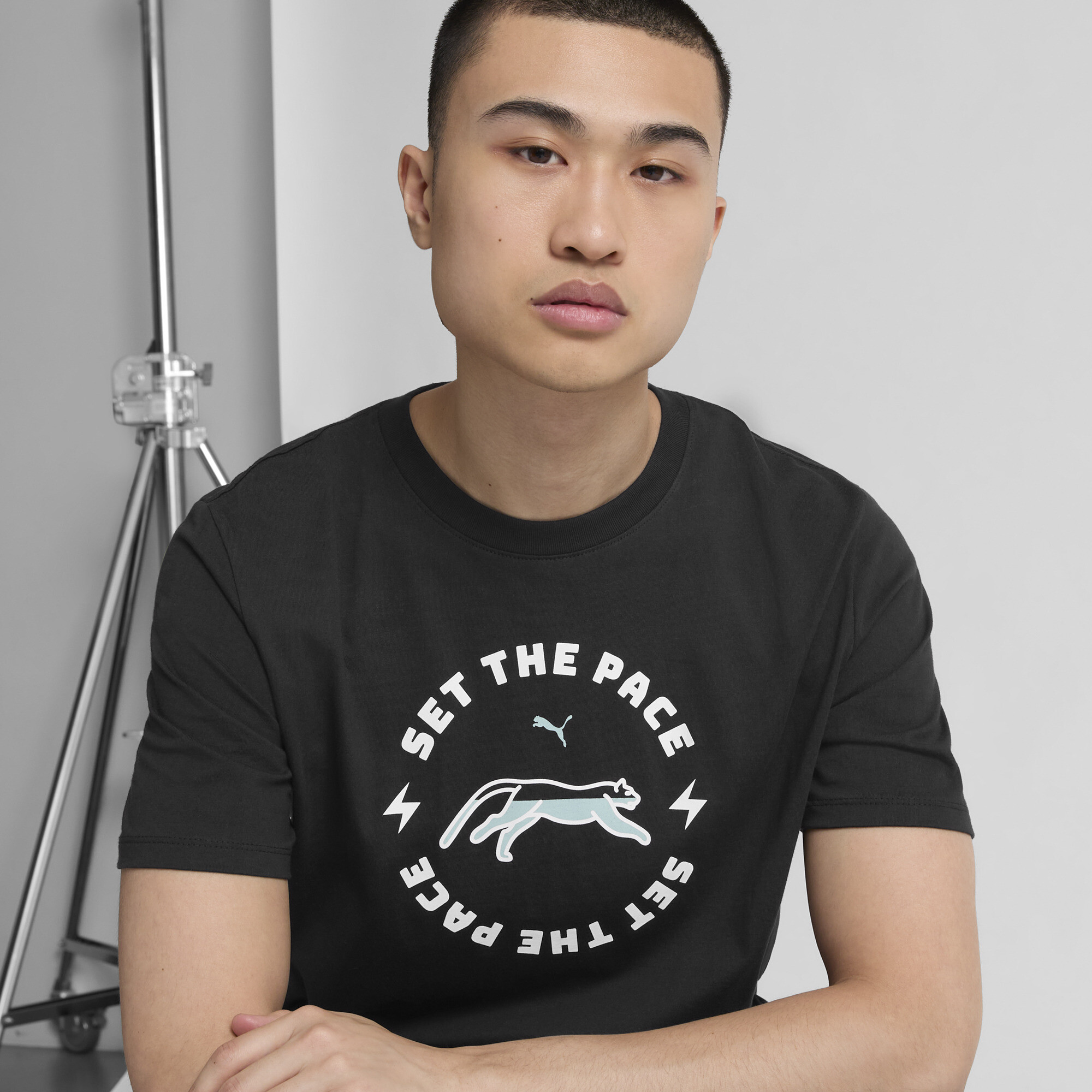 PUMA Men's Set The Pace Tee